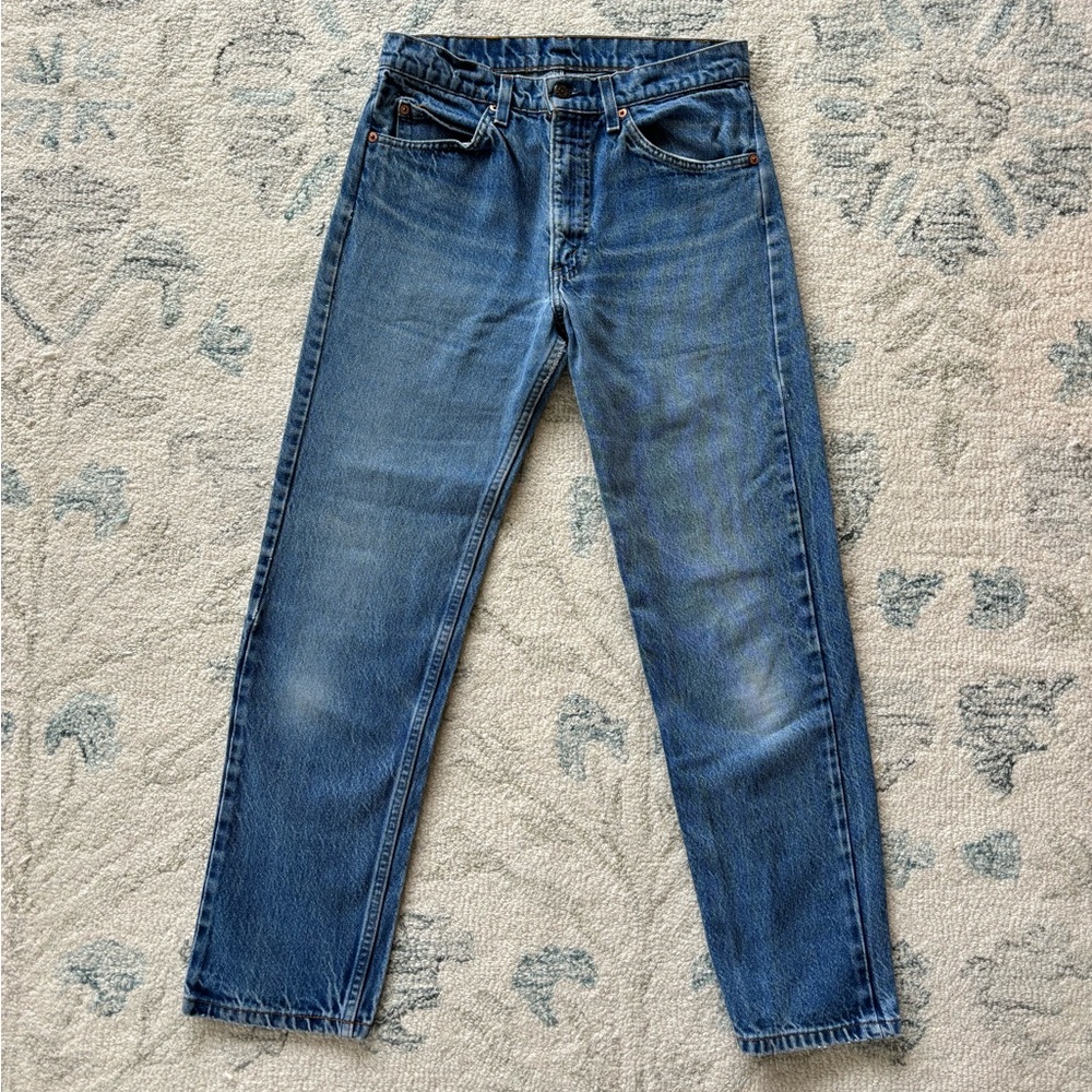 Vintage orange tab Levi jeans